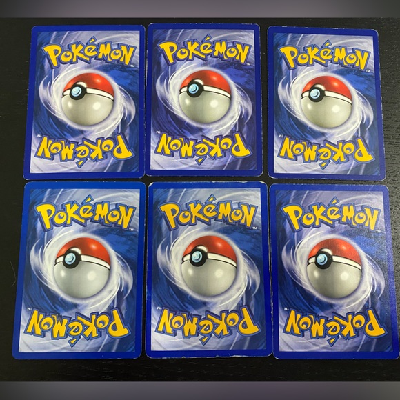 Set of 6 Psychic Pokémon Cards - Picture 2 of 2